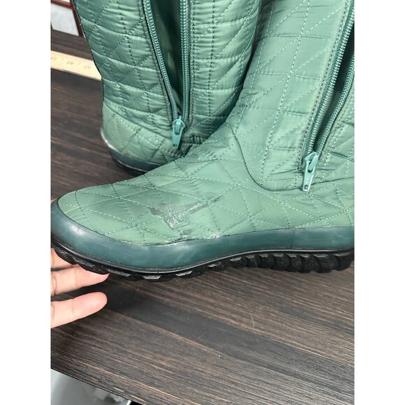 Bogs Snowday II Mid waterproof boots in the color Jade or Loden Women's size 8 - Picture 6 of 11